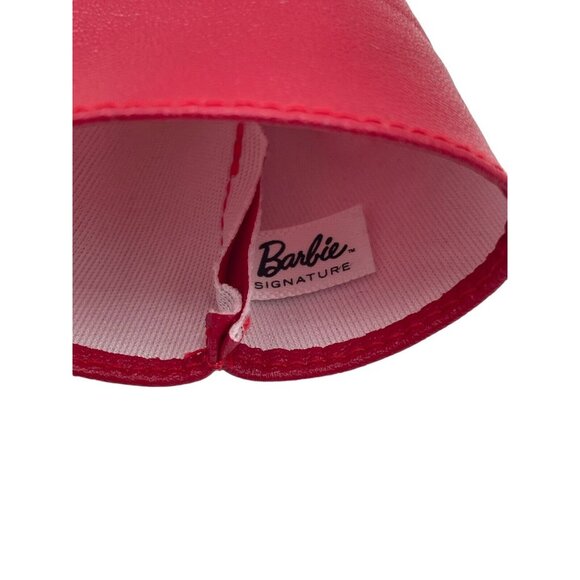 Barbie Signature Model Muse Fashion Doll Clothes Modern Faux Leather Dress - Picture 6 of 6